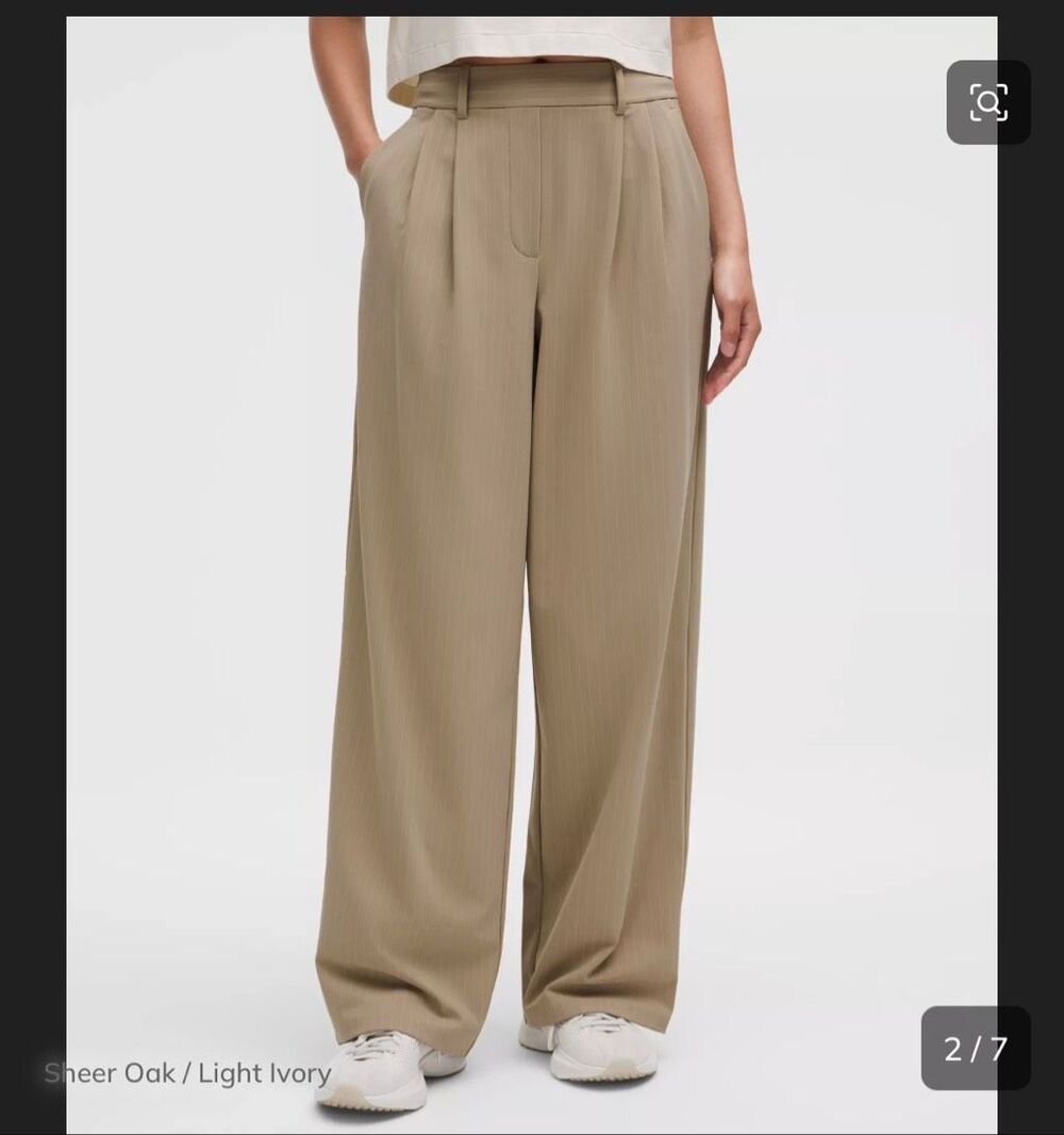 Lululemon Daydrift High-Rise Wide-Leg Trouser *Regular sz SMALL